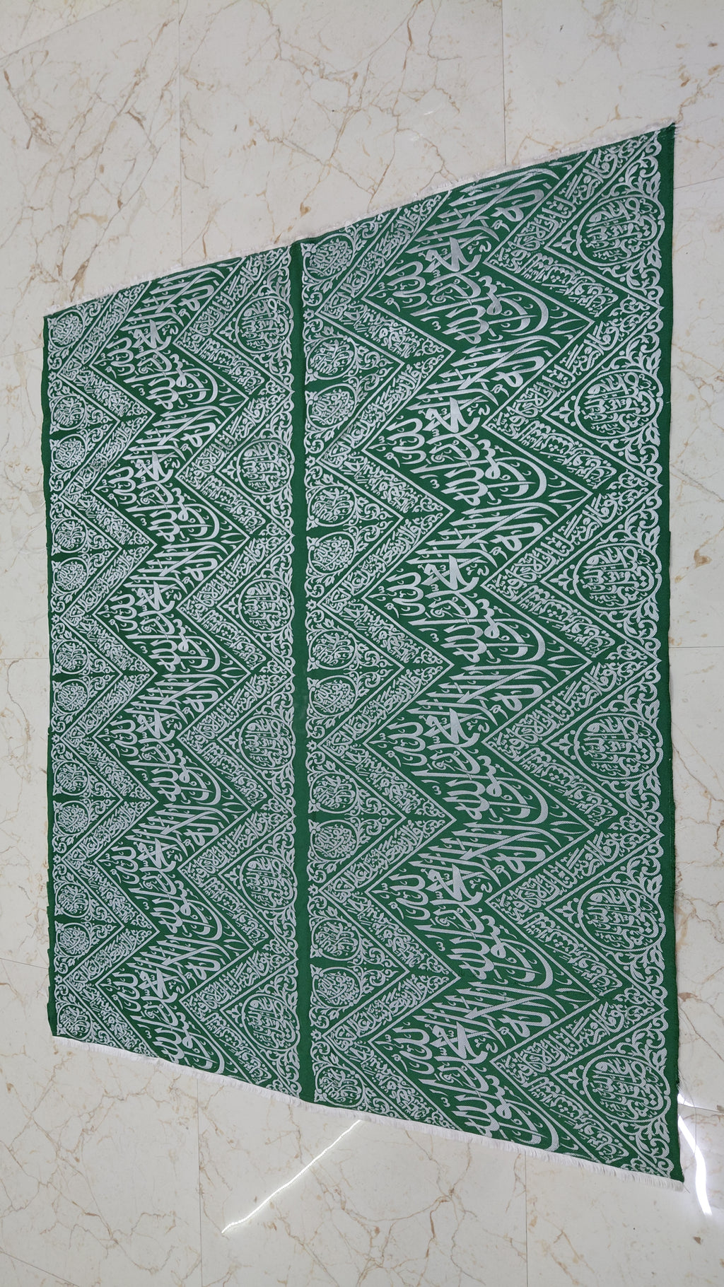 Green Kiswah 2 piace Nabi Mohammed S.A.W Blessed Grave with certificate