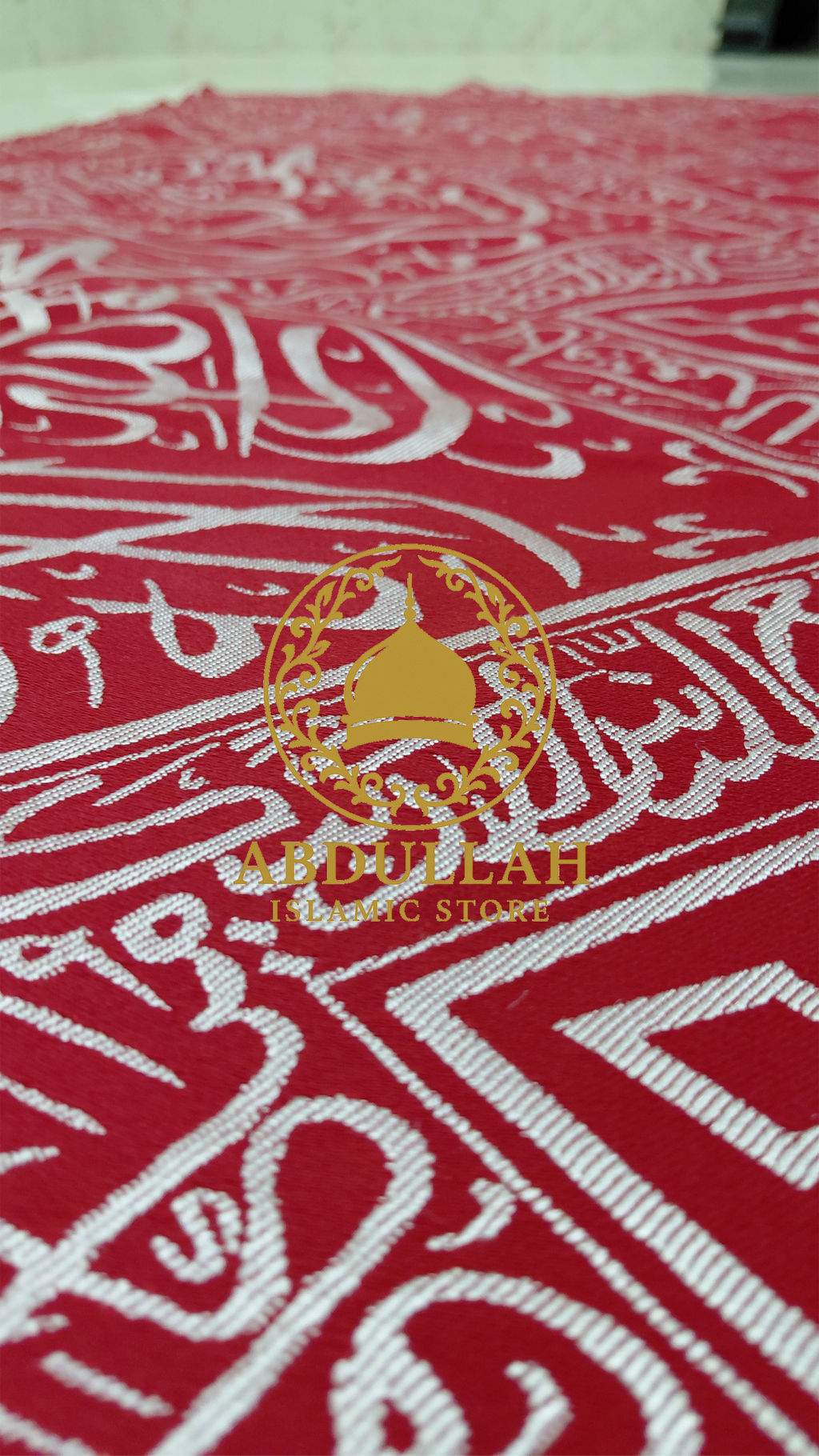 IslamicOttomanRelics 1 piace Red Cover Cloth Of Inside Of Holy Kabah with certificate