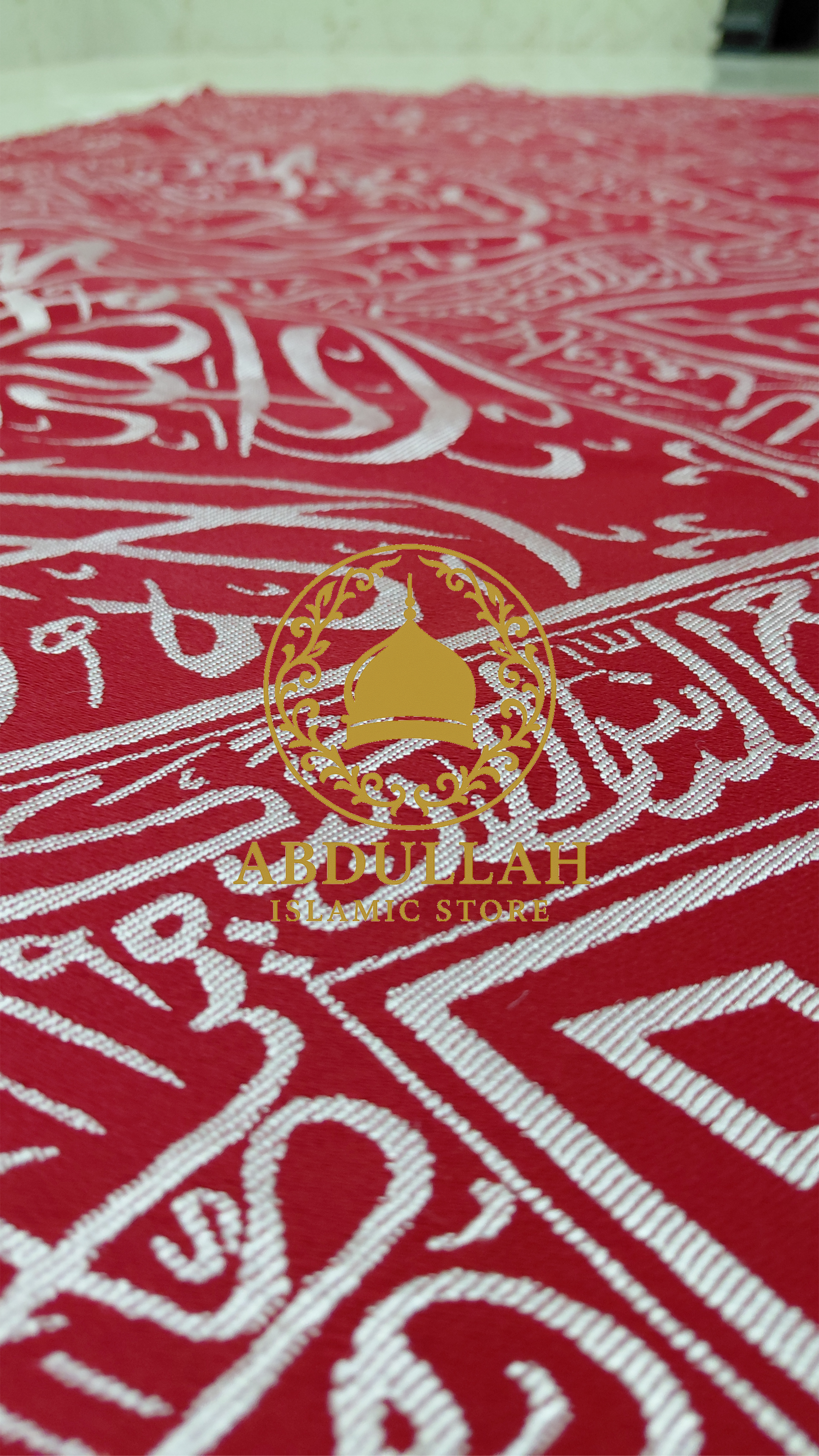 IslamicOttomanRelics 1 piace Red Cover Cloth Of Inside Of Holy Kabah with certificate