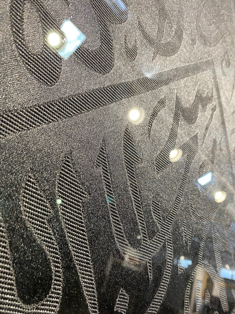 Mecca Kaaba Black Cover Cloth with certificate